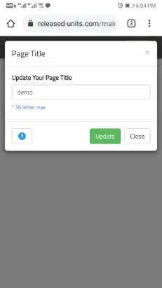 create free landing page - step 18 