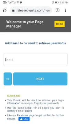create free landing page - step 7 